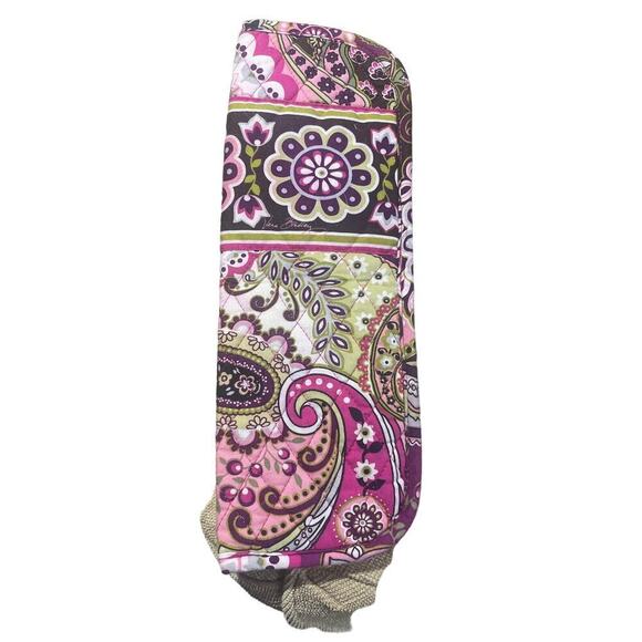 Vera Bradley Hot Tools Flat/Curling Case in IronVery Berry Paisley - Picture 6 of 7